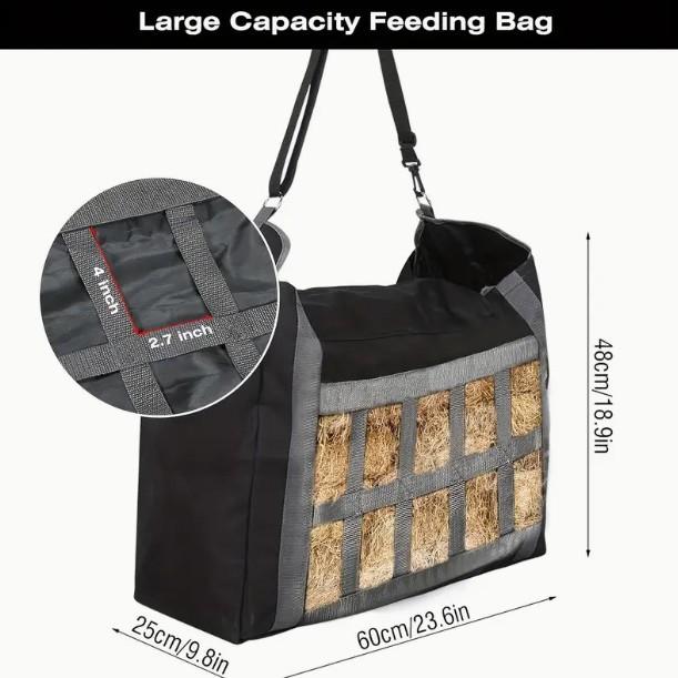 Hay Storage Bag Horse Hay Bag Livestock Hay Bale Nighttime Horse Hay Feeder Bag 3890₽