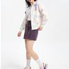 LiNing Letter Print Sweatshirt Women Tops White AWDQ028-4