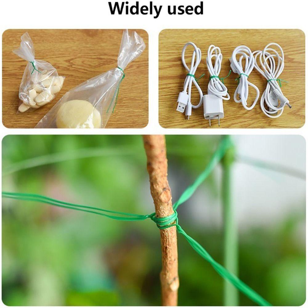 1Pcs Strapping Self-cutting Garden Twist Ties Plant Climbing Lines  For Flower Plant Vines