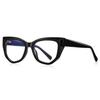 Polygon Cat Eyes Photochromic Glasses Women Myopia Eyeglasses Students Short Sight Eyewear 0 -0.5 -1 -1.25 -1.5 -1.75 -2.0 To -6