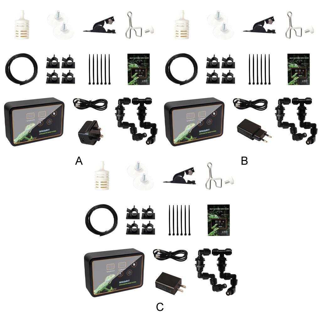 Rain Forest Tank Timing Spray System Various Installation Methods Automatic Timing Spray