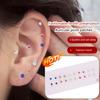 Ear Pressure Stick Acupuncture Auricular Ear Stickers Massage Seeds Stickers 20/100 Patches Gold Silver Color Ear Point Stickers