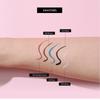 Eyeliner impermeabile a 5 colori Trucco Cosmetici di bellezza Eyeliner a lunga durata Ombretto Strumento per il trucco Non facile da sbavare Eyeliner