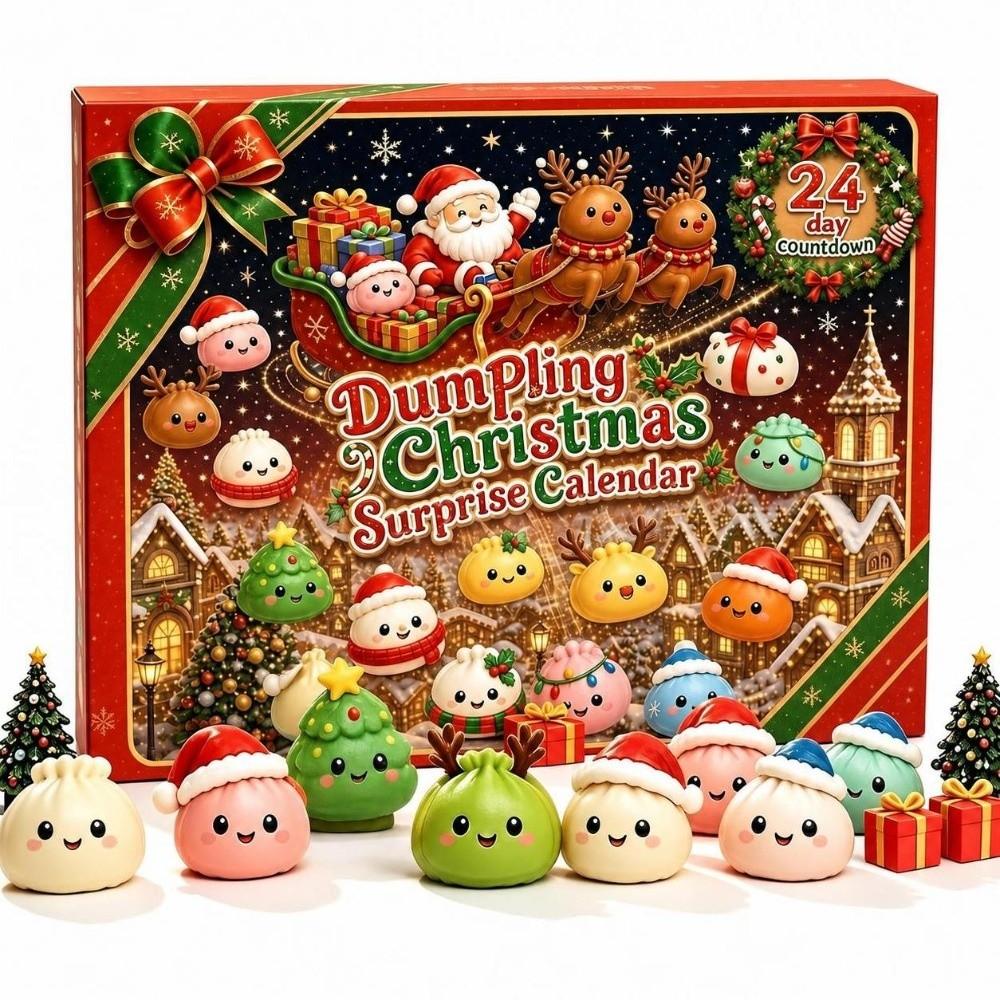 Soft Mystery Dumplings Toy Fidget Dumpling Dough Ball Blind Box  for Kids&Adults
