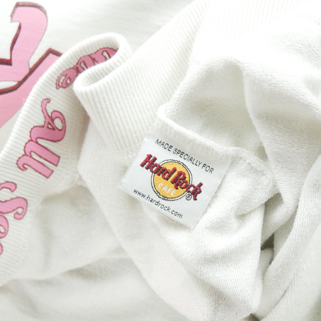 Hard Rock Cafe Short Las Vegas Femme Taille L Blanc #QWE1880