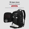 Men's Extra Large Expandable Travel Backpack with Multi-Compartment Storage