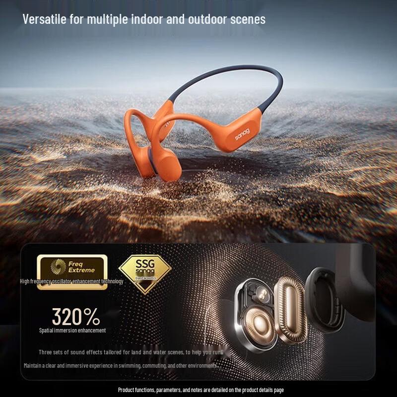 SANAG B77S Pro Max 64G Bone Conduction Headphones