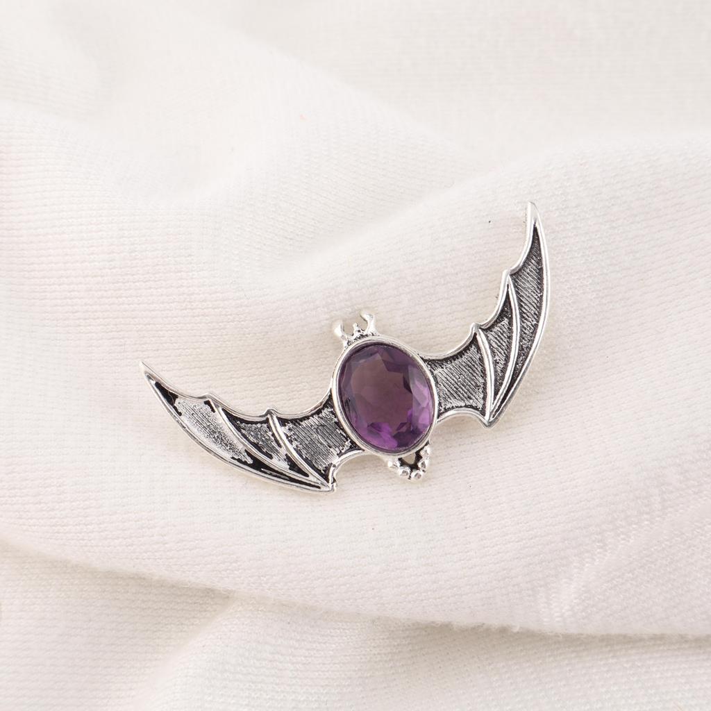 Amethyst Pendant Gemstone Jewelry, 925 Solid Sterling Silver Pendant, Wonderful Handmade Pendant Gift For Sister