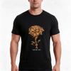 Poor Unisexs Rose Tshirt Summer Casual Cotton Tee Oversized Streetwear Tops Vintage Graphic Print Loose Fit Short Sleeve