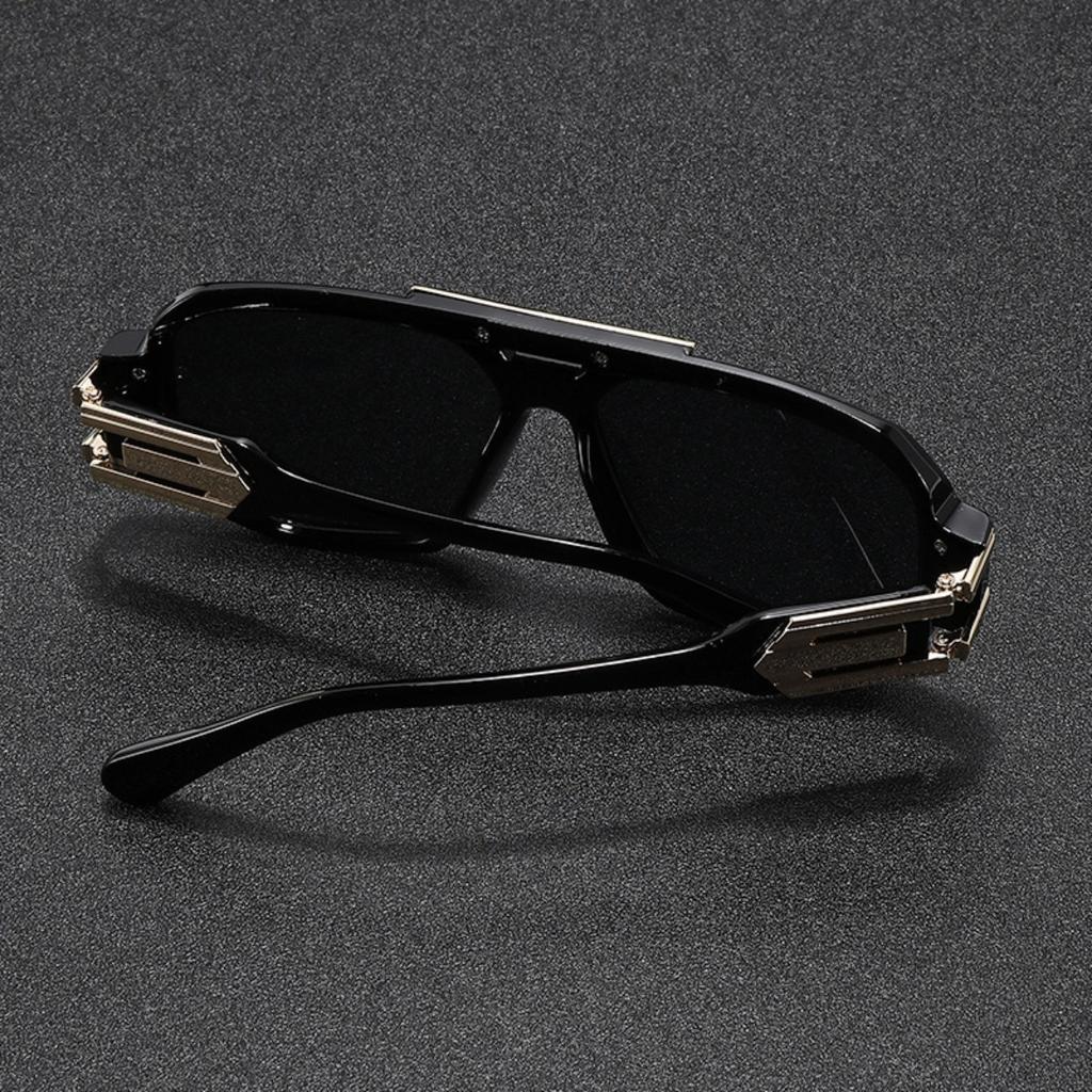 Men'S Sunglasses Vintage Luxury Designer Women Sunglass Uv400 Retro Trend Driving Europe America Large Frame Sun Glasses