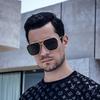 Retro Double Beam Sunglasses Men'S Shades Wind Large Frame Sunglasses Men'S Tide Outdoor Cycling Glasses