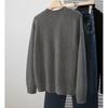 Women's Loose Fit Round Neck Pullover Sweater