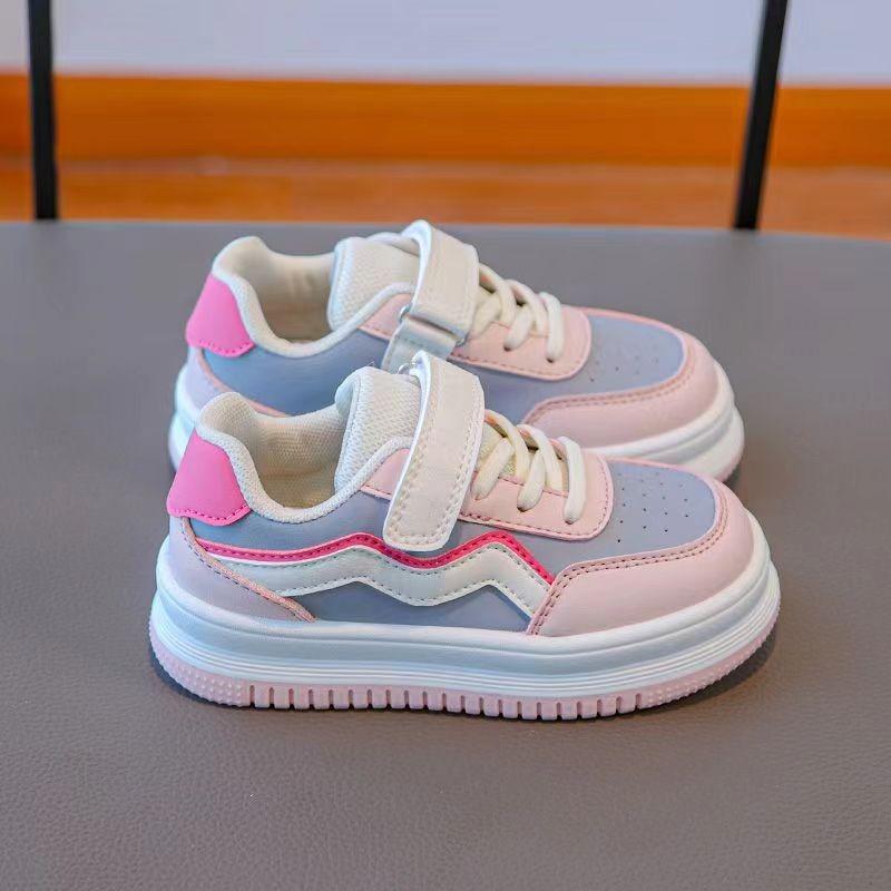 

Осінні повсякденні дитячі спортивні туфлі з низьким вирізом для дівчаток 30 рожевий