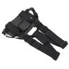 Chest Pack Adjustable Multi Pocket Functional Harness Front Vest Rig Bag for OutdoorBlack