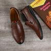 Men's Leather Driving Shoes Breathable Spring New Leather Shoes Men's Casual Shoes Fashion Shoes Men's Soft Sole Shoes