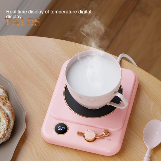 Scalda tazze da caffè elettrico Spegnimento automatico Display LED Sottobicchiere riscaldato USB Tre impostazioni di temperatura Sottobicchiere termostatico per tazze