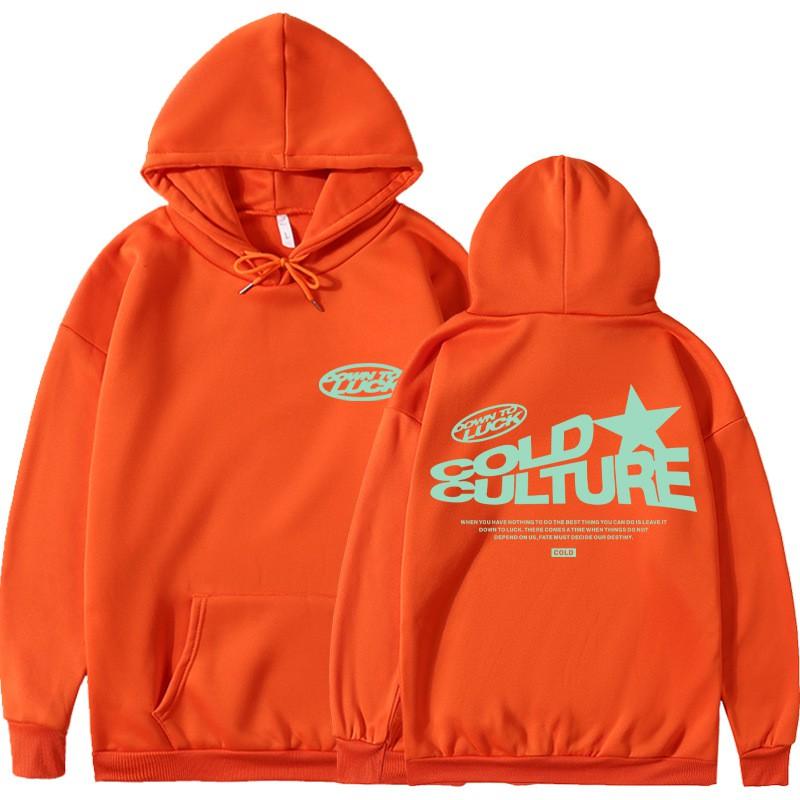 Girls Winter Hoodie Fleece Lined Loose Fit Printed Sweatshirt Streetwear