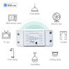 10A WiFi Smart Switch 433MHz Wireless Control RF Switch Round Button Panel Switch Voice Control Support Smart Life,Alexa,Google