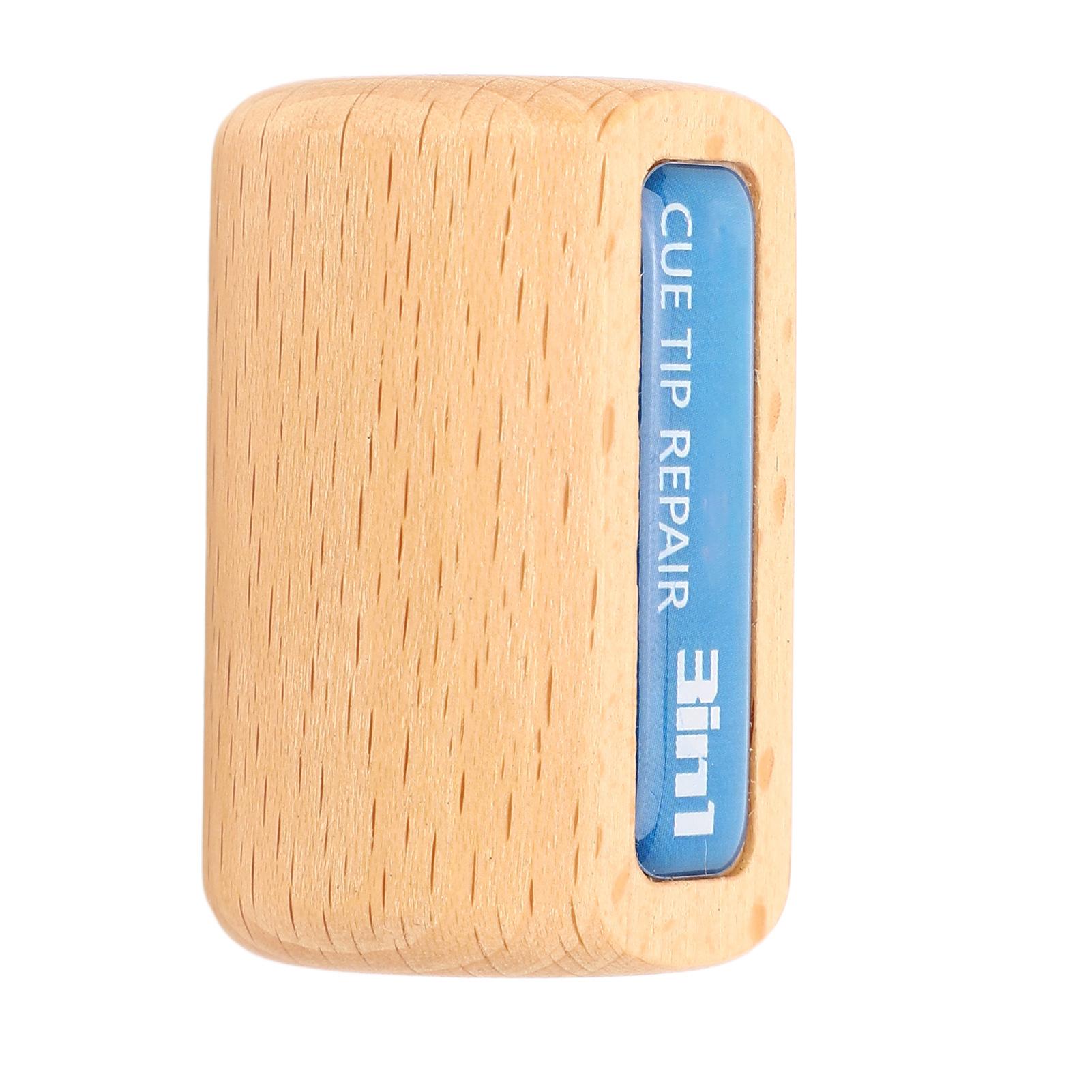 3 in 1 Cue Tip Repair Multifunctional Cue Shaper Tip Repair Tool for Billiard Tip Repair Accessory