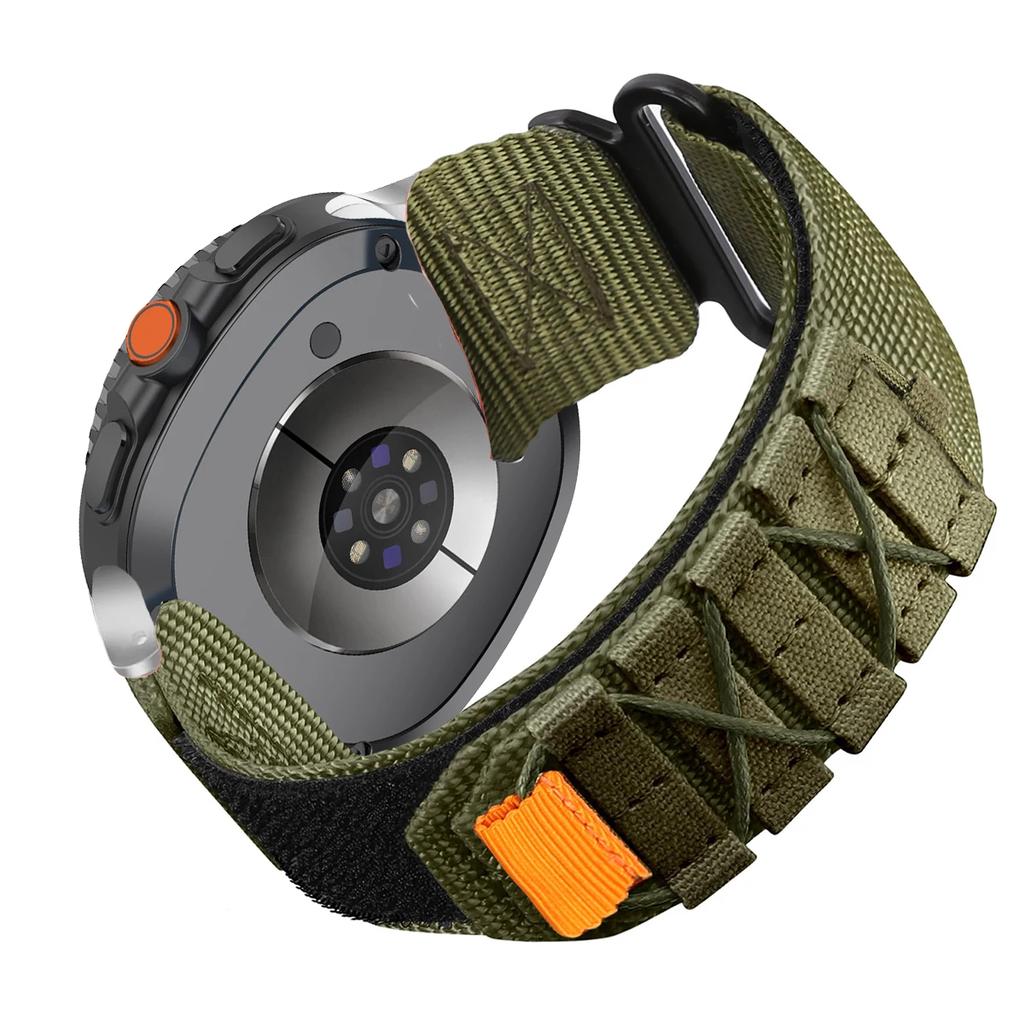 Nylon Travel Loop Band for Samsung Galaxy Watch 8 Ultra 2 Correa Sports Wrist Bracelet for Samsung Galaxy Ultra 47mm Accessories