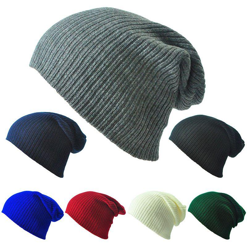 Ultra-warm Knitted Woolly Oversized Slouch Beanie Hat For Men And Women
