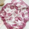 58cm Cotton Linen Women's Scarf Fashion Print for Hair and Neck Square Design