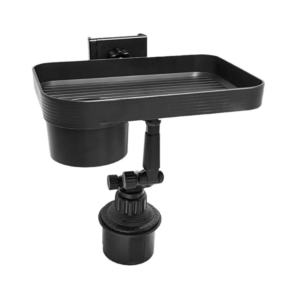 Attachable Car Cup Holder Tray Portable Storage Rack Car Accessories Car Organizer Tray Eating