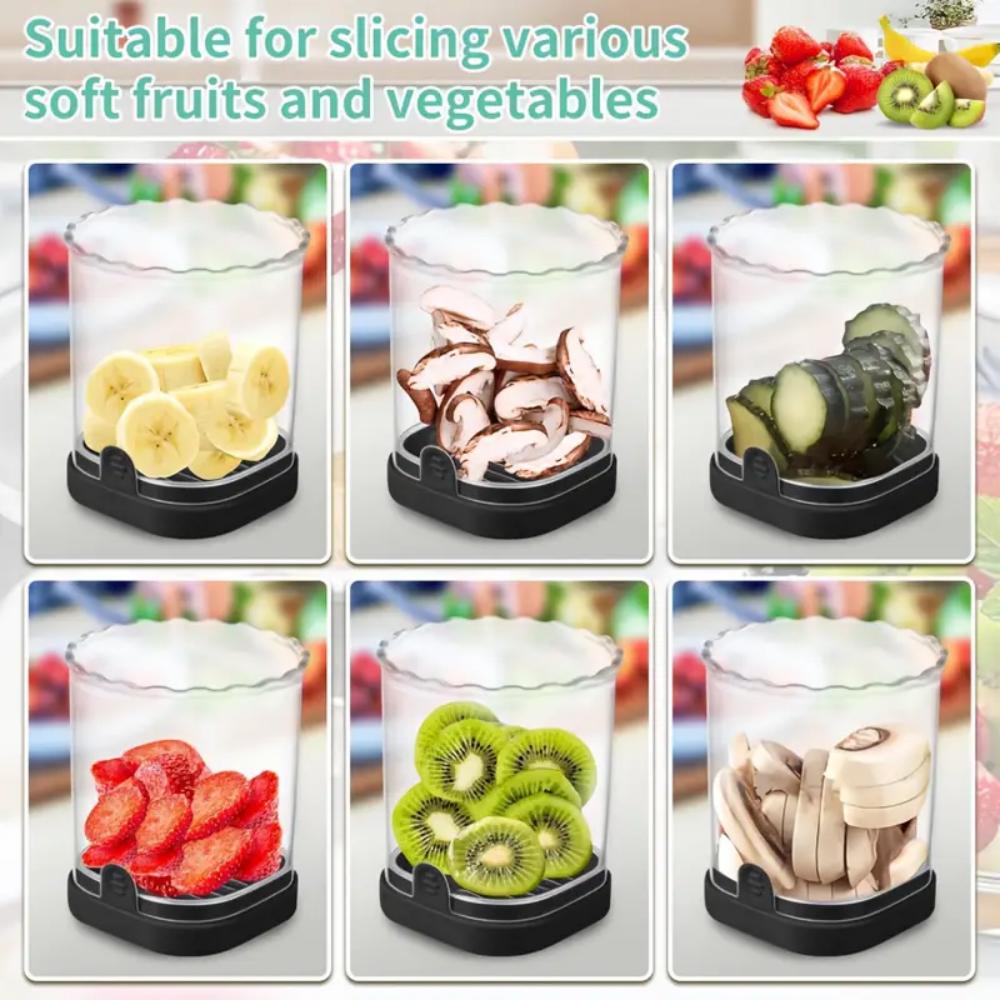 Fruit Slicer, Strawberry Slicer, Banana Slicer, Egg Slicer, 50% Thick Detachable Multi-functional Fruit Slicer, Strawberry, Bana