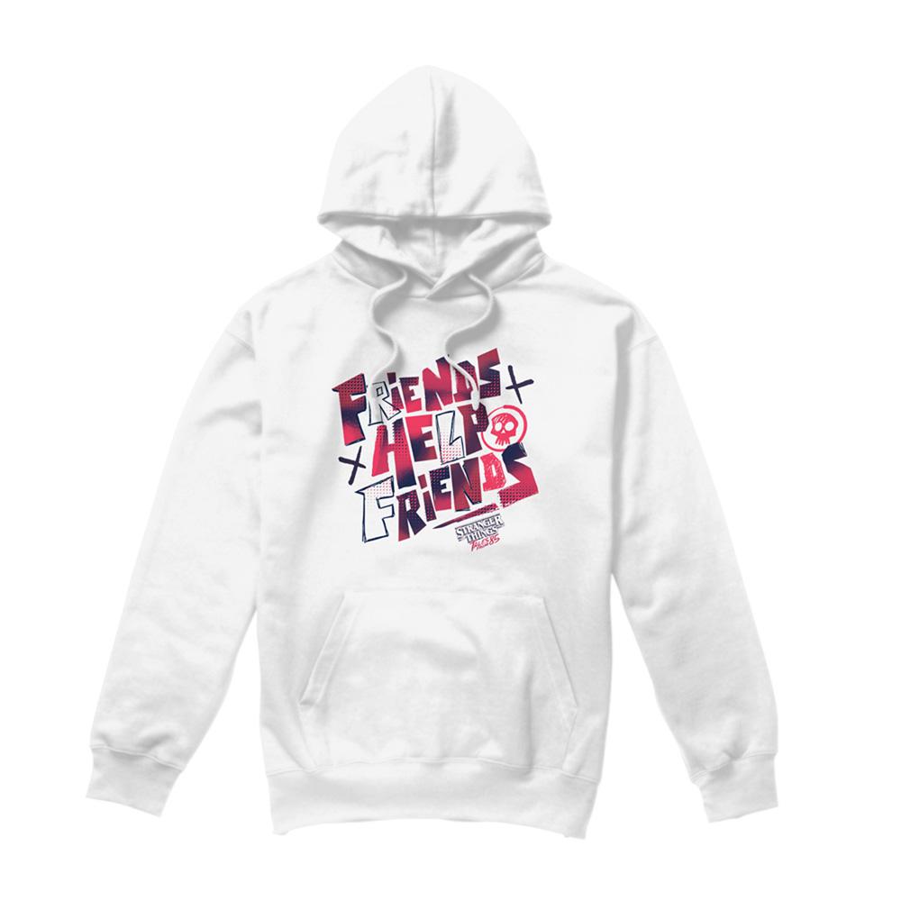Stranger Things: Tales from ´85 Unisex Adult Friends Help Hoodie