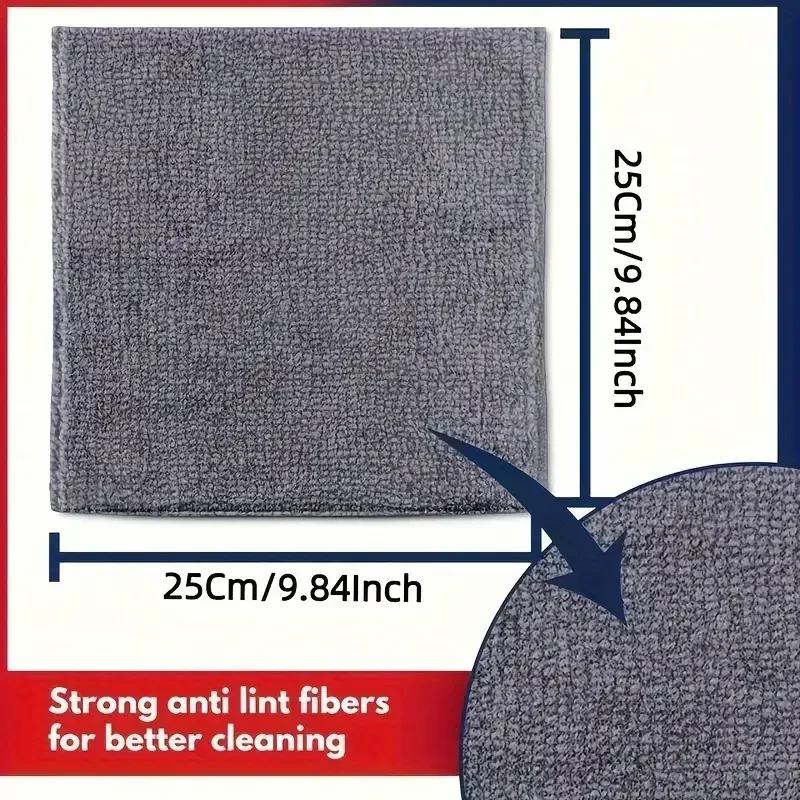 Thicken lint-free microfiber cleaning cloths Reusable microfiber cleaning towel cloths Absorbent car window cleaning towels