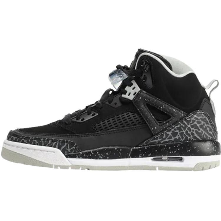 

Кроссовки Air Jordan Spizike BG Oreo для детей Черный Холодный серый Серый туман 317321-004 38.5