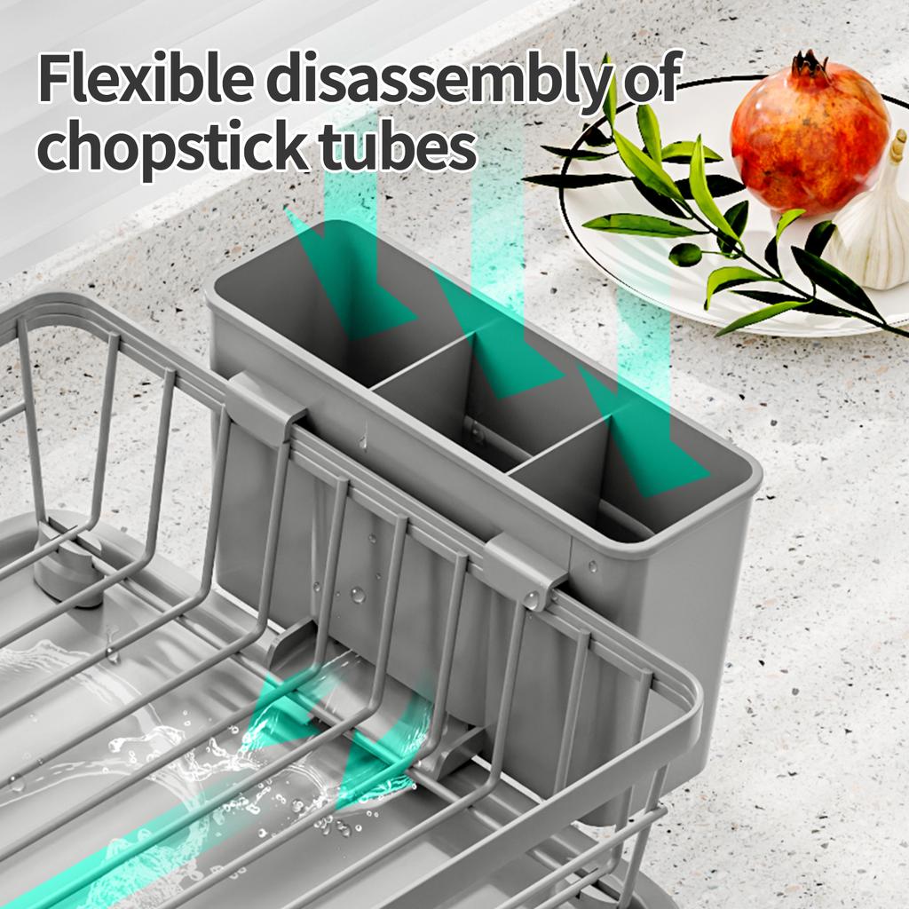 Single-Layer Basket Dish Rack (Small Size)