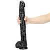 Duży czarny Dildo ogromny penis zabawki dla dorosłych korek analny realistyczny kutas Fisting kobieca dominacja damski masturbator BDSM