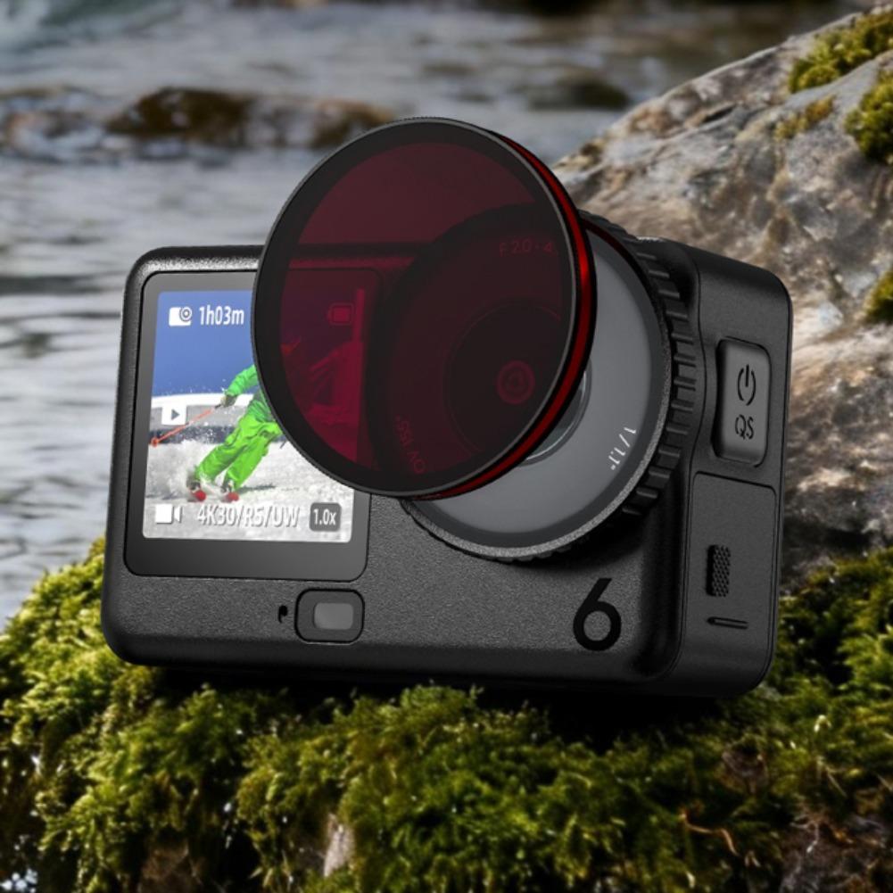 Lens Filters for DJI OSMO Action 6 Accessories UV CPL ND8/ND16/ND32 Neutral Density Filter Set Black Mist Photography Lens