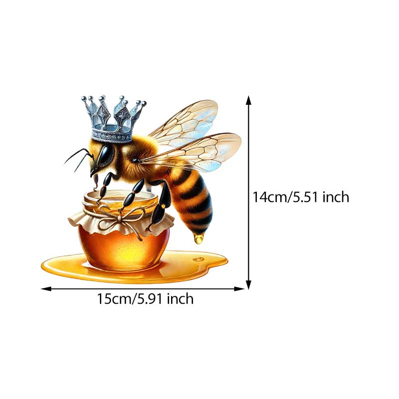 Queen Bee Car Stickers Waterproof Vinyl Decals Auto Body Window Bumper Decor Motorcycle Helmet Stickers Y08