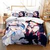 Personality Ookami Mio Anime Theme New Duvet Cover Set Soft Microfiber Bedding With Pillowcases For Single Twin Full Bed