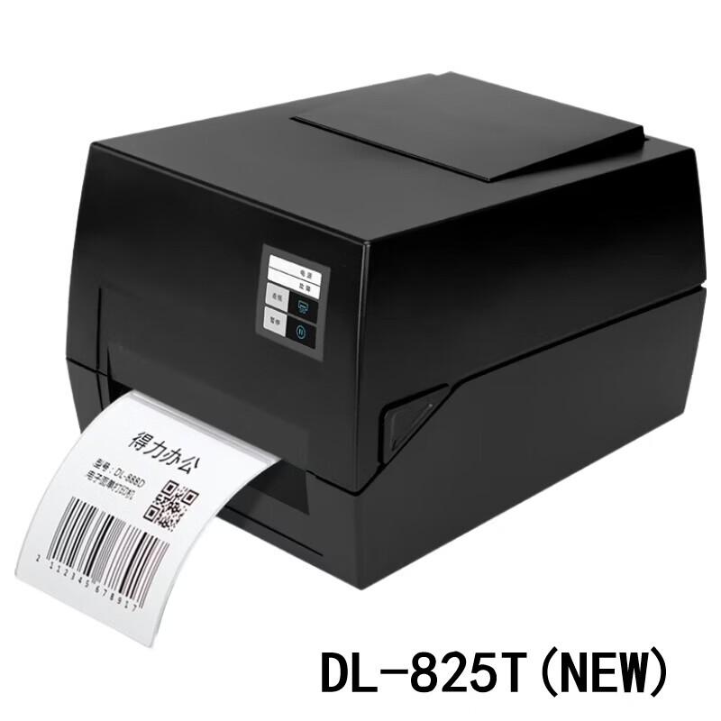 Deli DL-825T 300dpi Thermal Transfer Label Printer CN plug (adapter included)