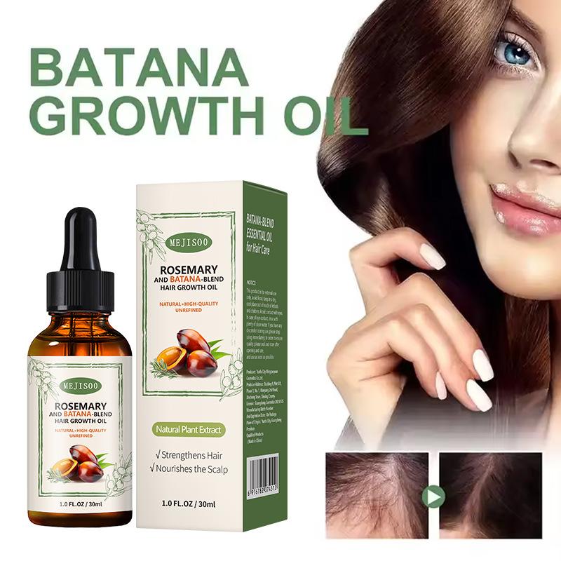 Batana oil Hair Care essential oil makes hair smooth and fluffy.