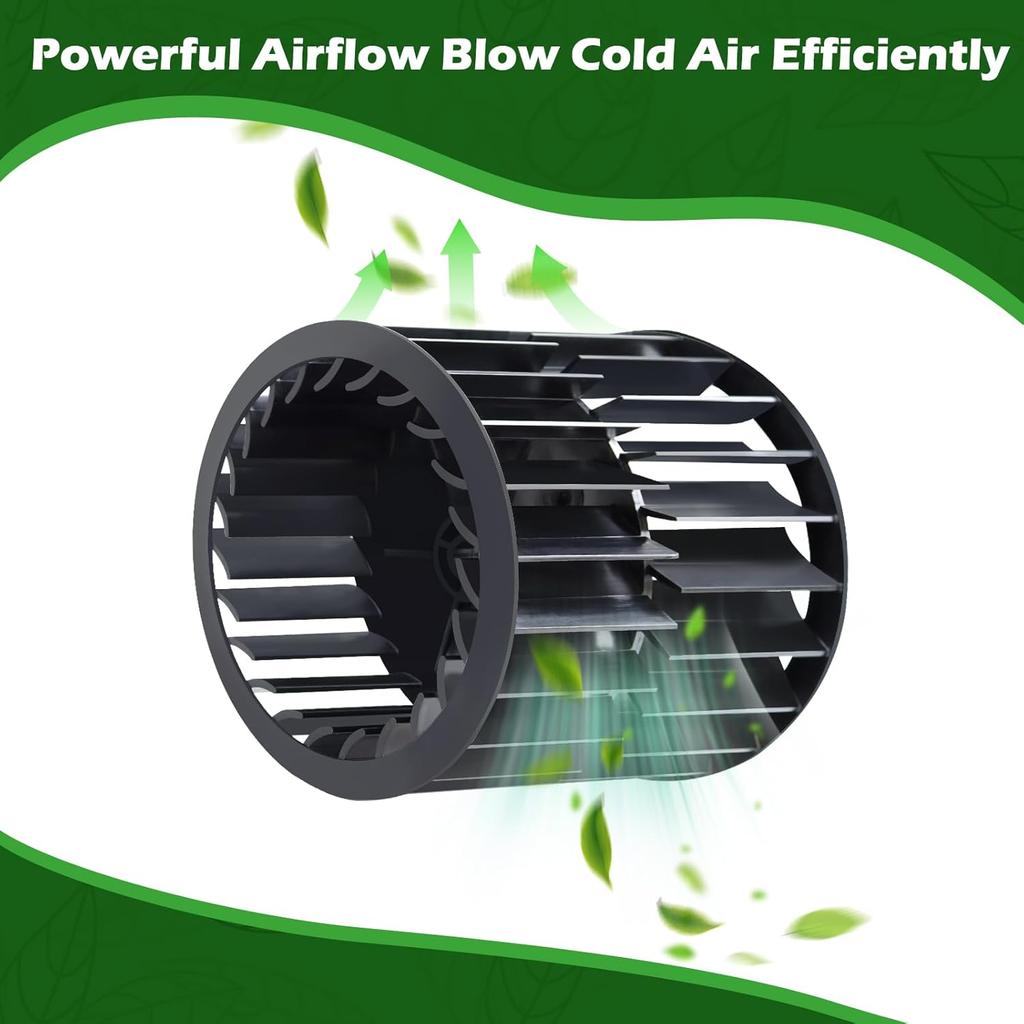 Upgraded 1472A1191 Wheel Package Blower For Coleman,RV Air Conditioner Blower Wheel For Coleman Mach RV AC Fan Parts Of 47003, 47004, 47023, 47024,
