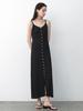 Atelier Nine Clare Crease Strap Knit Dress(Op-6262)