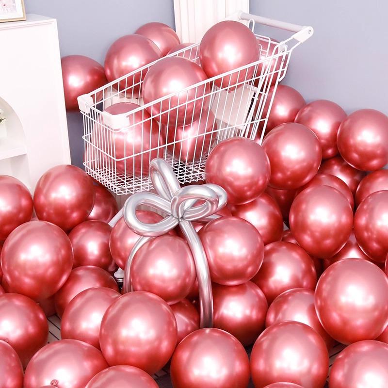 Metallic Silver & Purple Sequin Balloons for Events & Celebrations