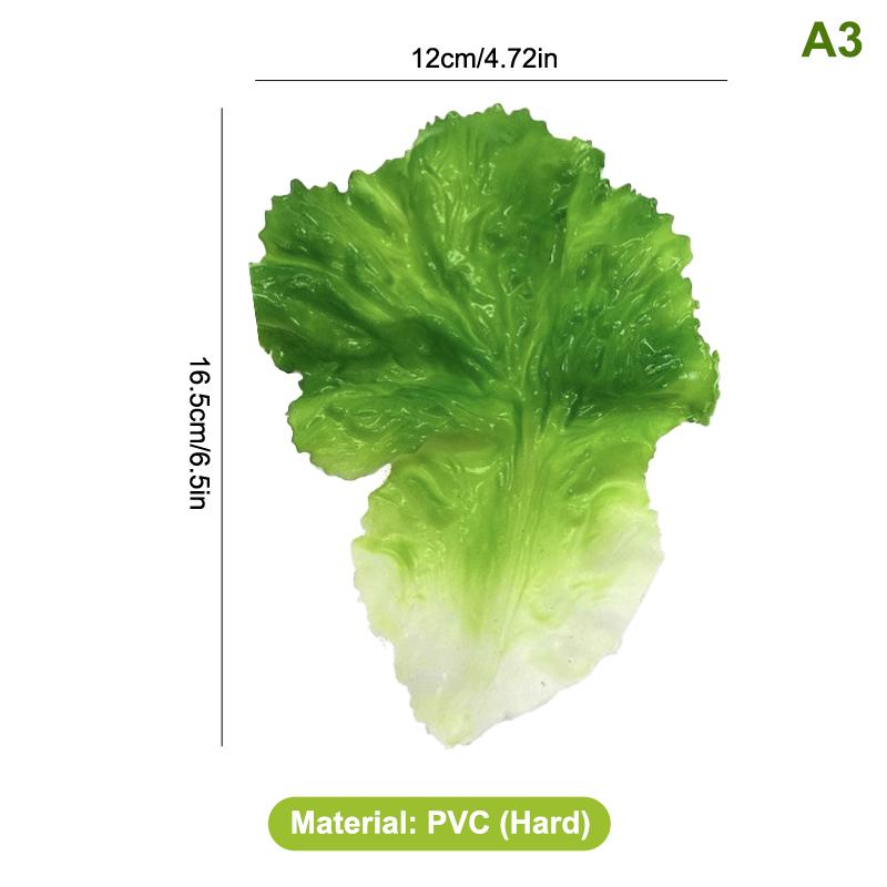 

Simulation Lettuce Artificial Vegetable Model Realistic Design for Restaurant Showcases Kitchen Display Prop Home Decor