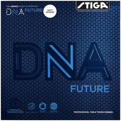 STIGA DNA Future Tischtennis Belag, Rückhand, Schwarz, Dick,