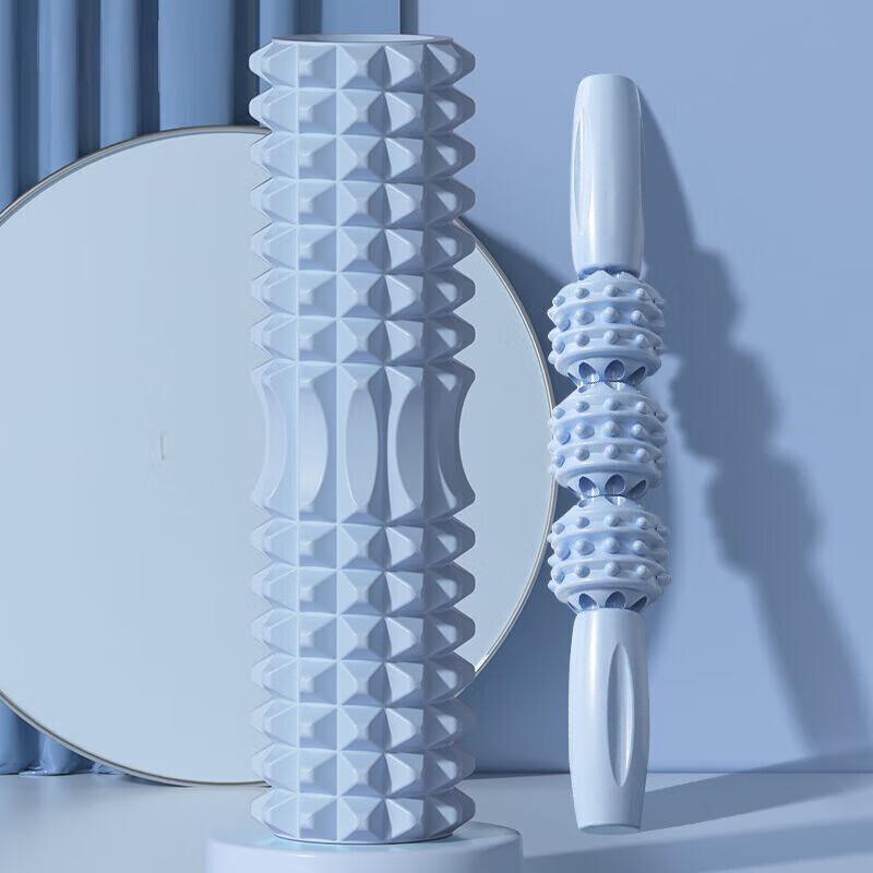 Fascia Foam Roller & Massage Stick Set