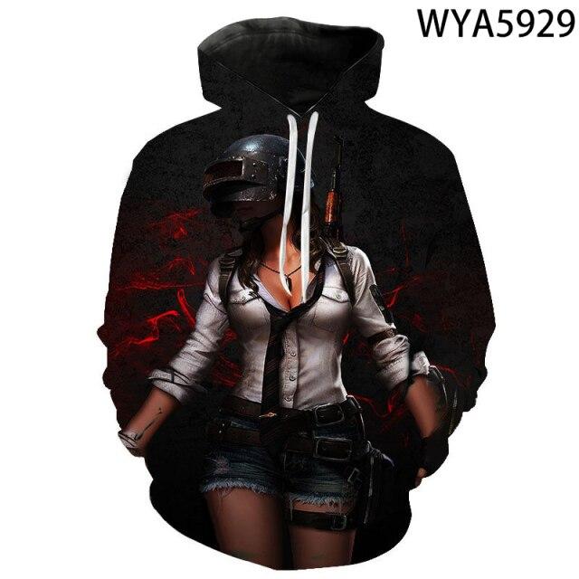 Buy 2020 New Casual Hoodies Game Pubg Fashion Men Women Children