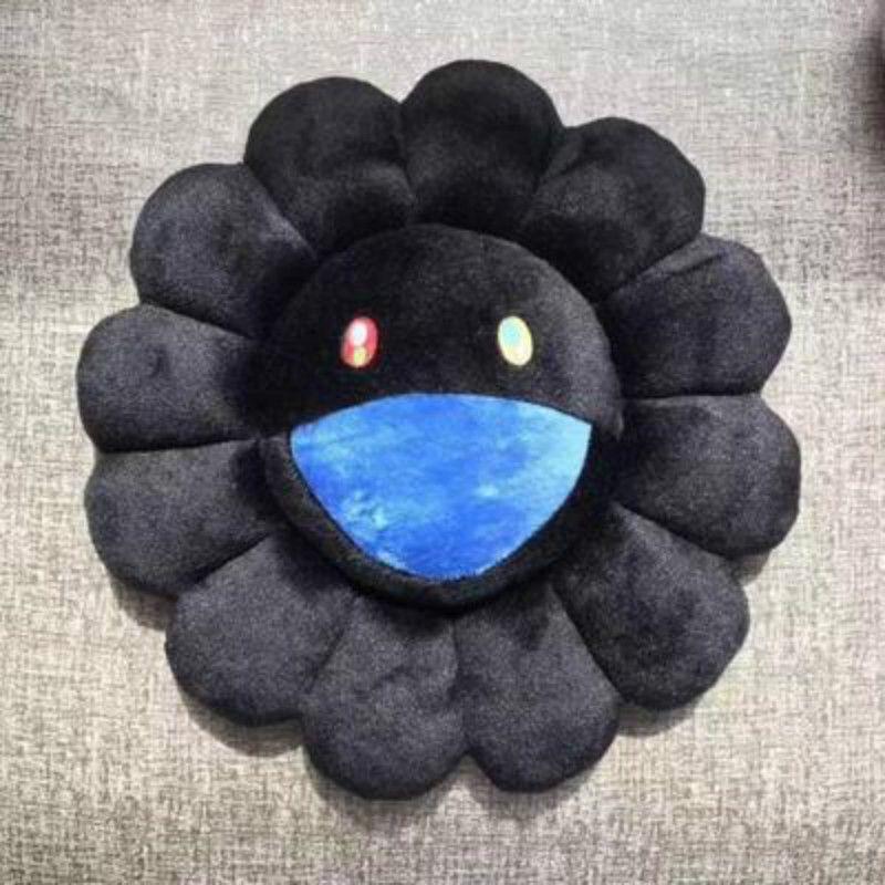 Bright And Colorful 40cm Takashi Murakami Rainbow Flower Pillow Plush For Kids