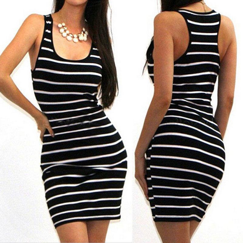 Elegant Women Casual Summer Short Mini Dress For Cocktail Parties And Evening Events