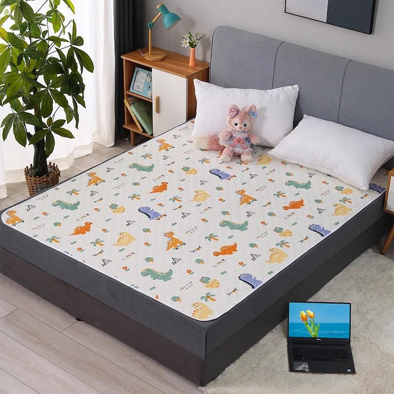 Waterproof Washable Cotton Adult Diaper Pad - Breathable Oversized Care Mattress for Elders