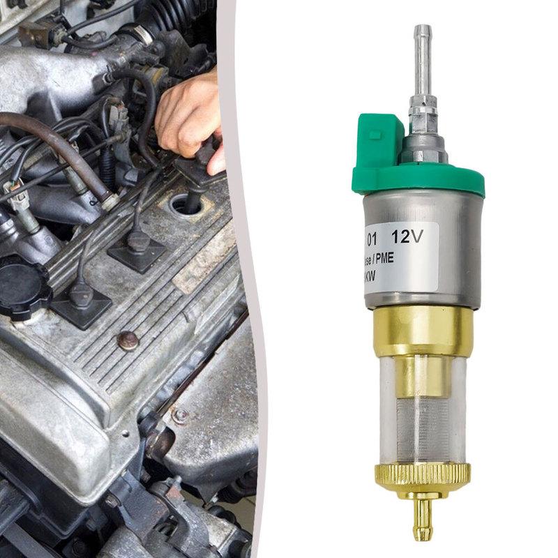 12/24V-22/28ML Fuel Dosing Pump With Double Filter For 1KW-5KW For Eberspacher Air Diesel Parking Oil Pump