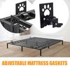 6Pcs Adjustable Non-Slip Mattress Gaskets Metal Mattress Slide Stopper Keep